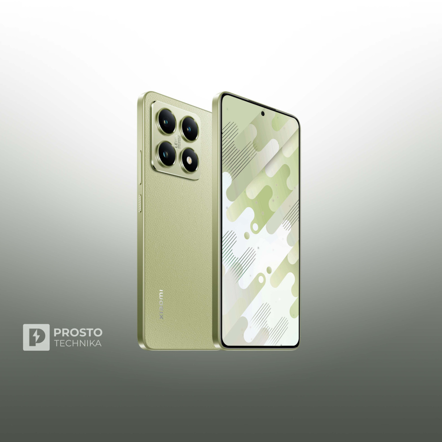 Смартфон Xiaomi 14T 12/512Gb Lemon Green Global Version